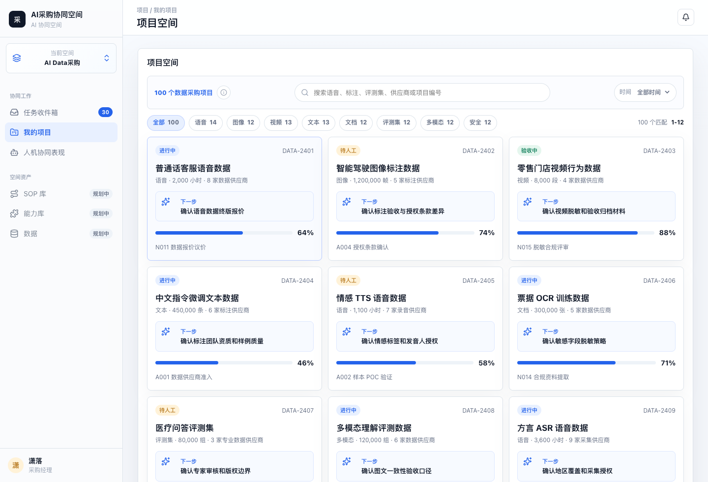 项目空间
